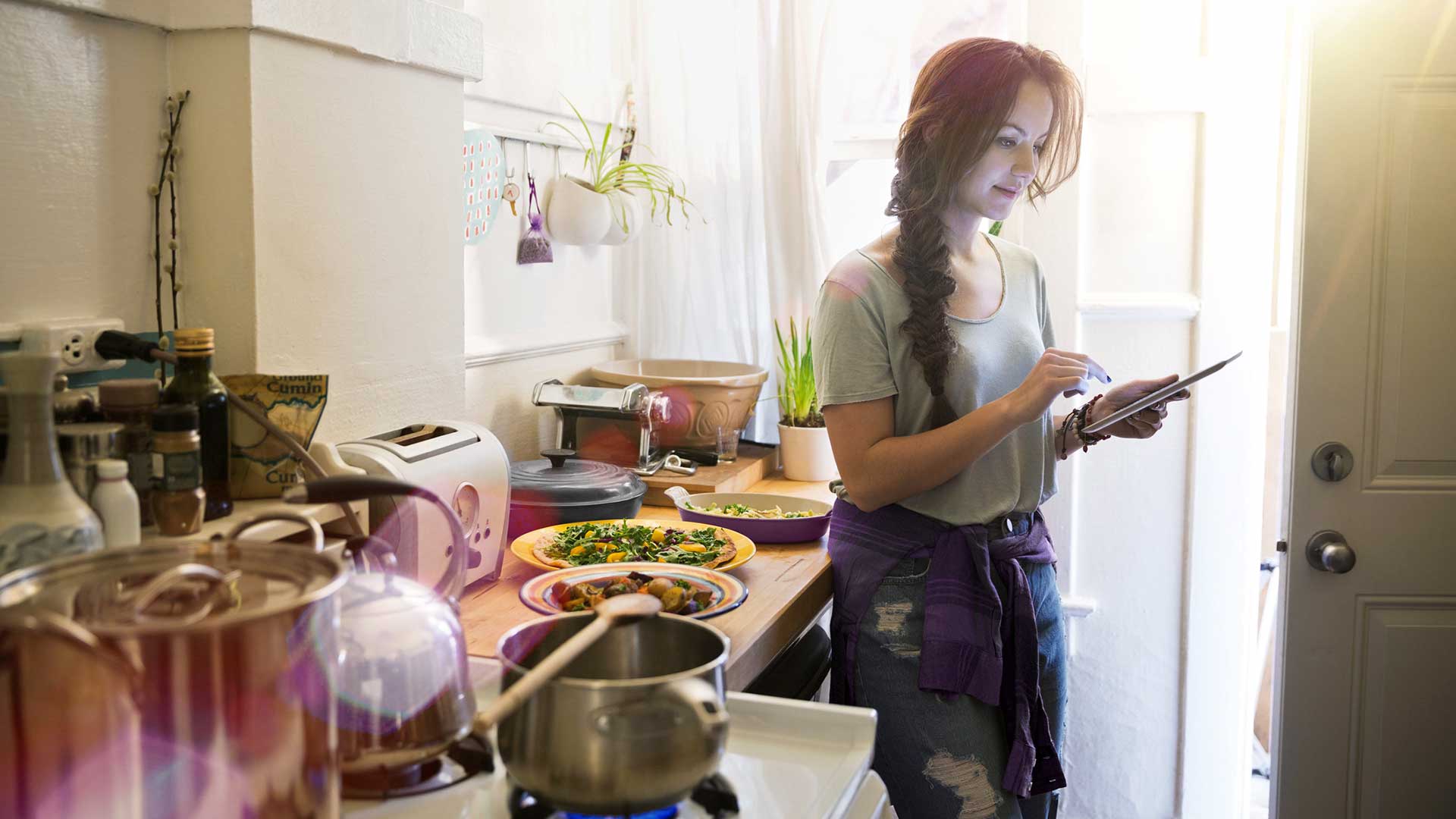 Kochen mit Gas