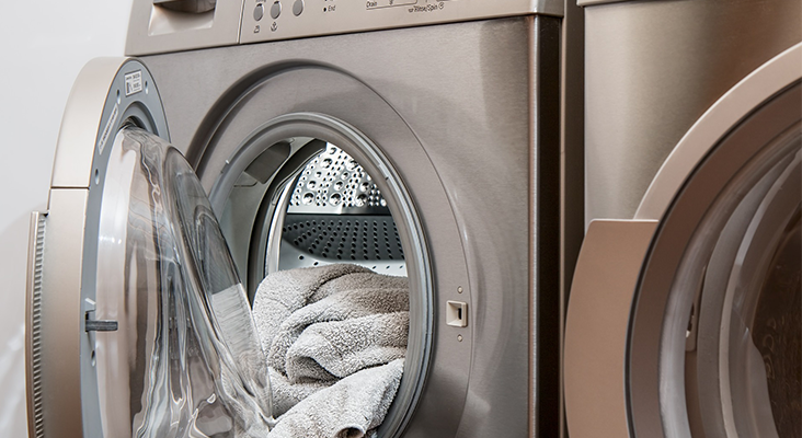 Sind Waschmaschine und Trockner Stromfresser? Das kann man berechnen. - Bild: pixabay