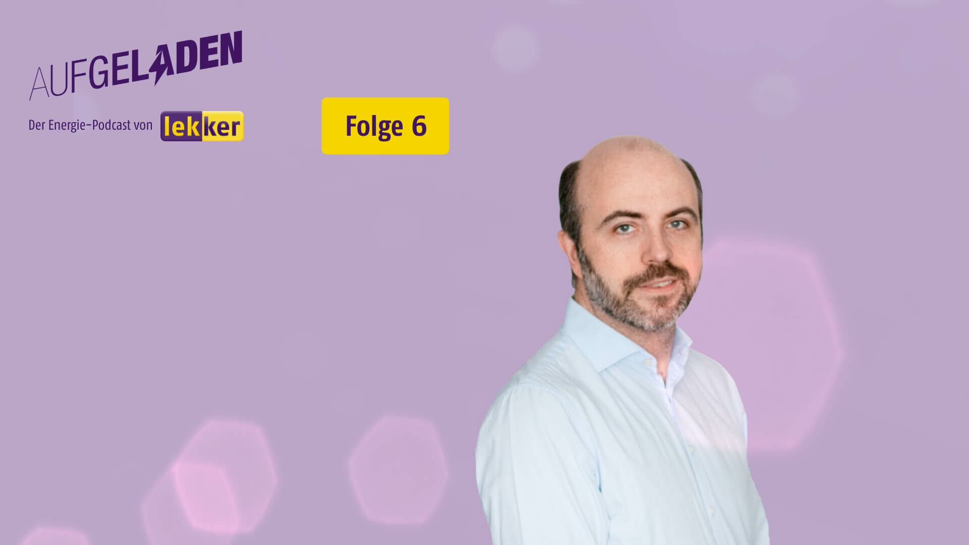 lekker Blog Header AUFGELADEN Folge6 1920x1080 - "Aufgeladen" – der Energie-Podcast | Folge 6 | Gast: Dennis Hunter