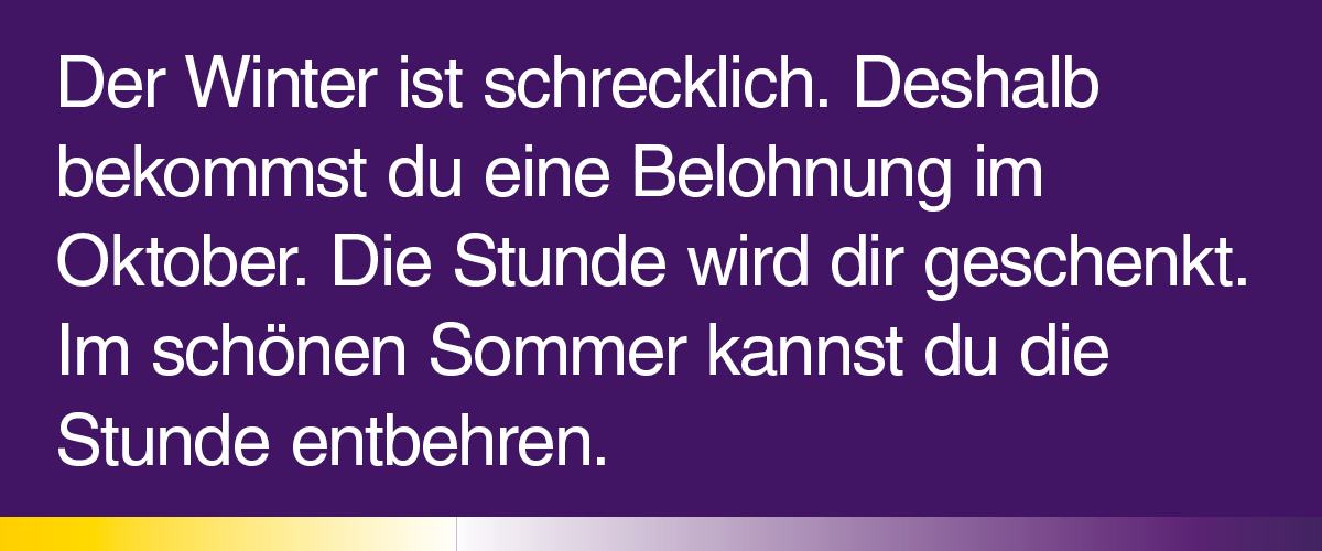 LK - Zeitumstellung: Vor oder zurück? Wie wird an der Uhr gedreht?